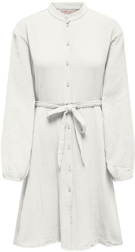 ONLY - ONLTHYRA LS BUTTON BELT DRESS WVN CS - Meisjes - Mini jurken