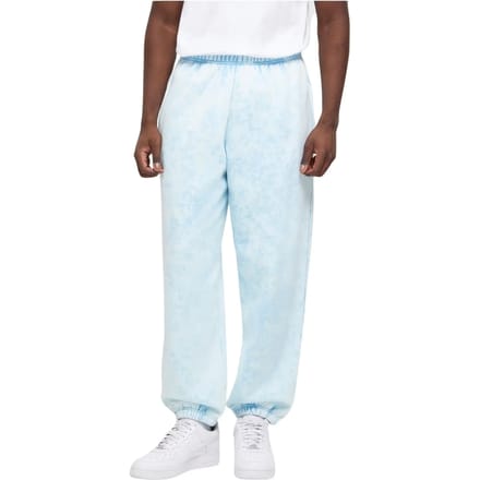 Urban Classics - Towel Washed Heren joggingbroek - XXL - Blauw