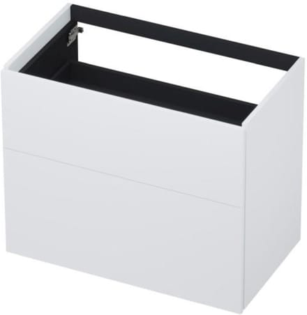 INK - Onderkast 2 Laden Push To Open 65cm Gelakt - 800x450x650 Mm - Mat Wit