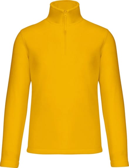 Fleecevest 'Enzo' met ritskraag merk Kariban maat 4XL Yellow
