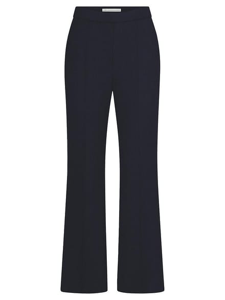 Enkellange Wide Fit broek Van Raffaello Rossi blauw