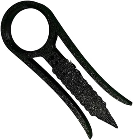 Kabelstriptang Draadstripper - Mini splitser - Bedrading Repareren - Flexibele aanpassing - 7.9x2.7cm - Zwart
