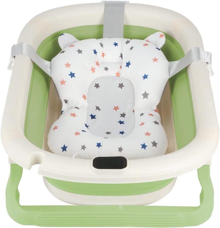 Opvouwbaar Babybad met Temperatuurweergave en Zitkussen