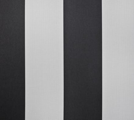 Dutch Wallcoverings Vliesbehang streep - zwart/wit