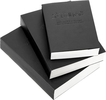 Set van 3 Schetsboeken A4 A5 B5 Met Dik Papier Blanco Tekennotitieboek