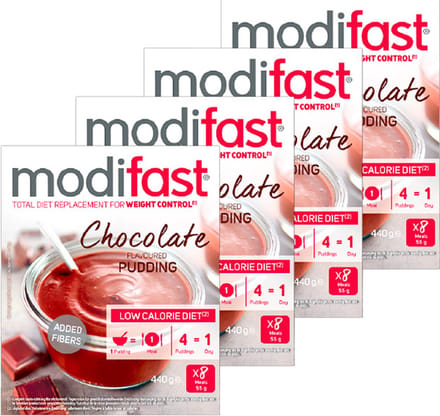 Modifast Intensive | Pudding Chocolade | 4 Stuks | 4 x 440g
