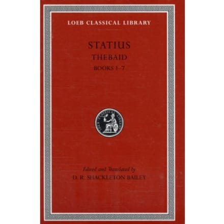 Thebaïde Deel I door Statius Hardcover Boek 9780674012080