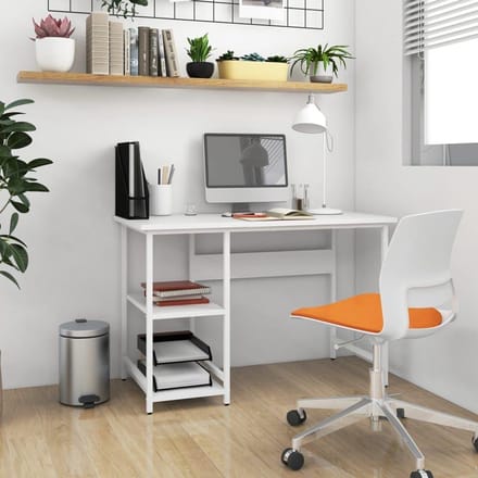 Bureau met metaal frame - Computertafel werktafel - Thuis kantoor - Industriële stijl - 105 x 55 x 72 cm