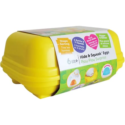 TOMY Hide & Squeak Verrassingseieren