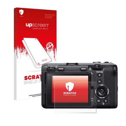 upscreen - Screenprotector voor Sony FX3 - Folie Beschermfolie transparant