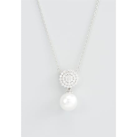 US Polo Assn Jewellery Soleil Rhodium ketting