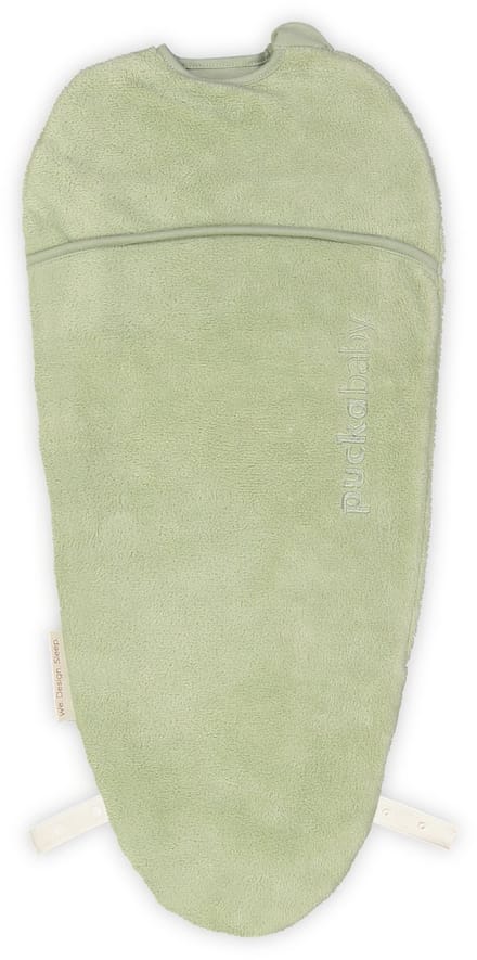Puckababy Original Piep Inbakerslaapzak (0-3M) - Teddy - Olive