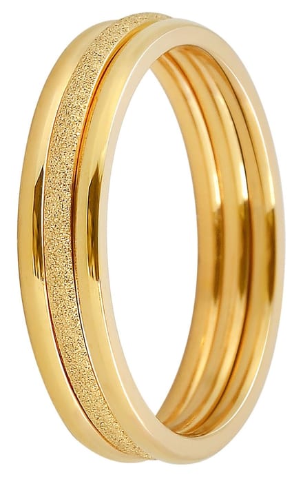 AKZENT Akzent Dames ring Juliane, goudkleurig, duurzaam