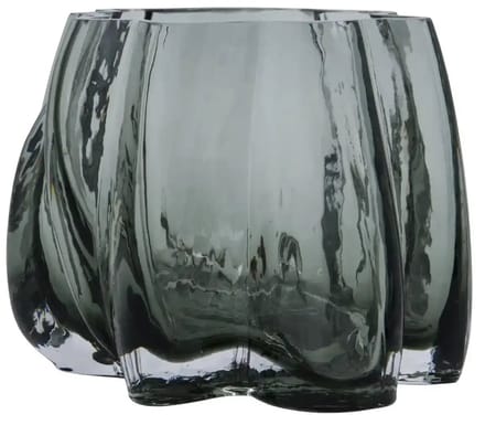 House Doctor Sfeerlicht Curva gerookt grijs glas 15cm