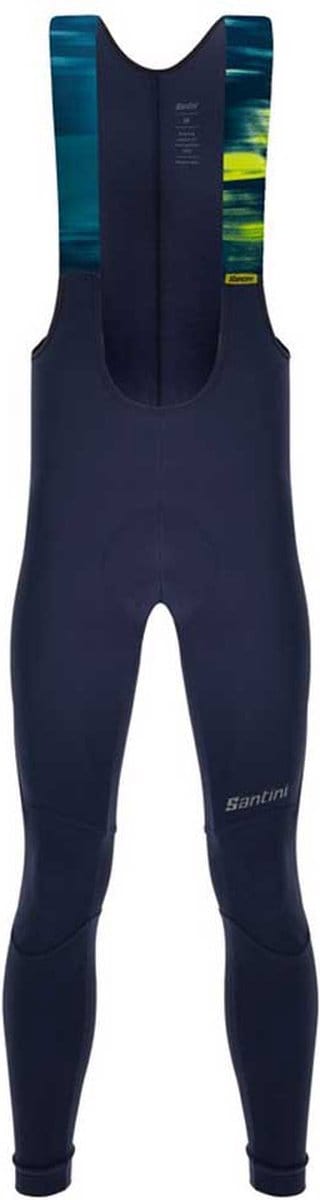 Santini Le Maillot Jaune Fietsbroek Blauw M Man