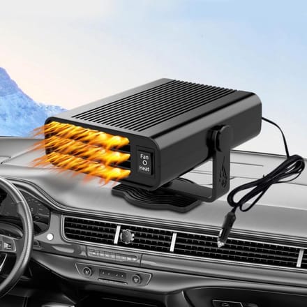 Auto Verwarming Ventilator - Auto Kachel 12 Volt - Heater - Ontdooier - Zwart