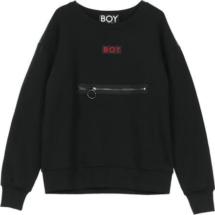Grosgrain Sweat-sweatshirt voor heren met ronde hals