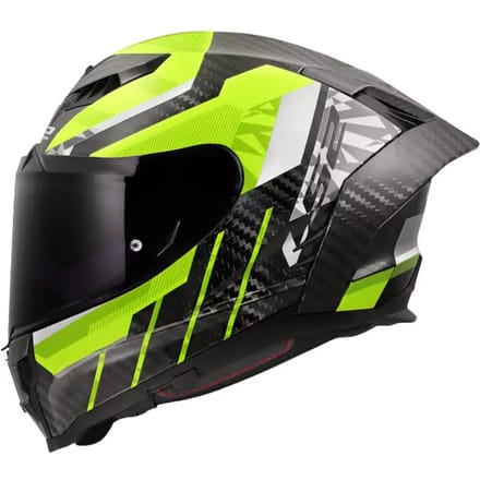 LS2 FF807 Dragon Trax H-Vis Geel Integraalhelm - Helm