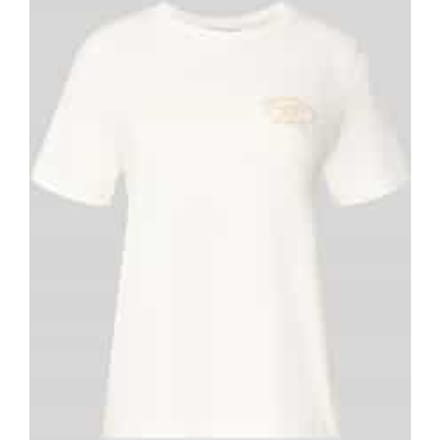 T-shirt met ronde hals en logo