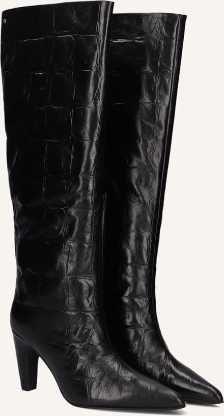 Bronx Low-jadey Laarzen - Leer - Dames - Zwart - Maat 41
