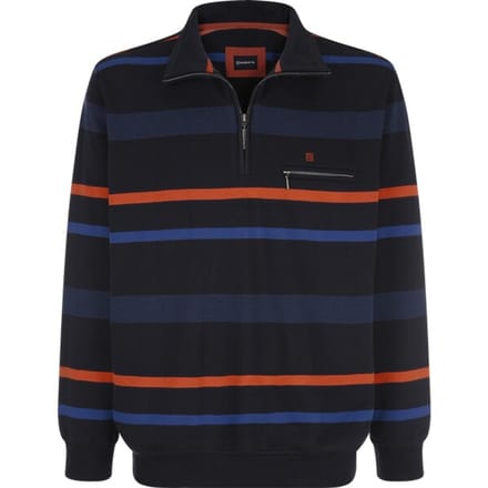 Babista herren Sweatshirt - 52/54 - donkerblauw - Plus Size