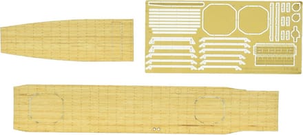Houten Dek Afdichting voor Japanse Marine Vliegdekschip - 1/700 Scale