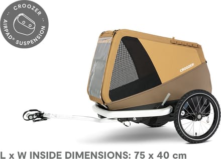 Croozer Dog Enna Fietskar - L Zonsonderganggeel