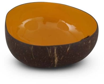Safaary - Coconut Bowl Oranje Ø 13 x 7cm