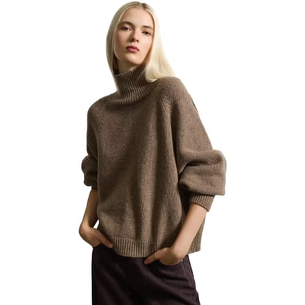 Dames col roulé in wolmix Stefanel Oversized Fit