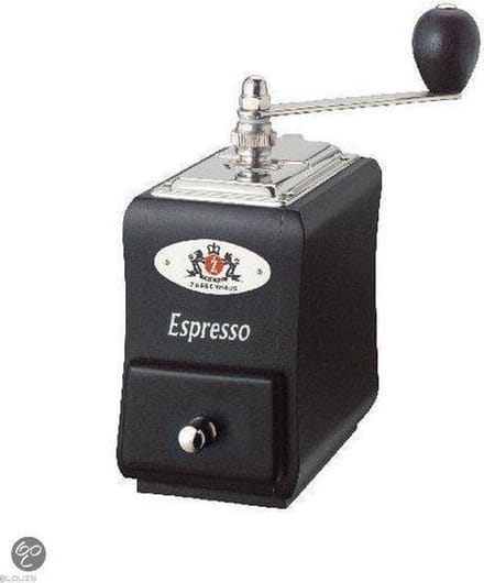 Zassenhaus Santiago espresso grinder black