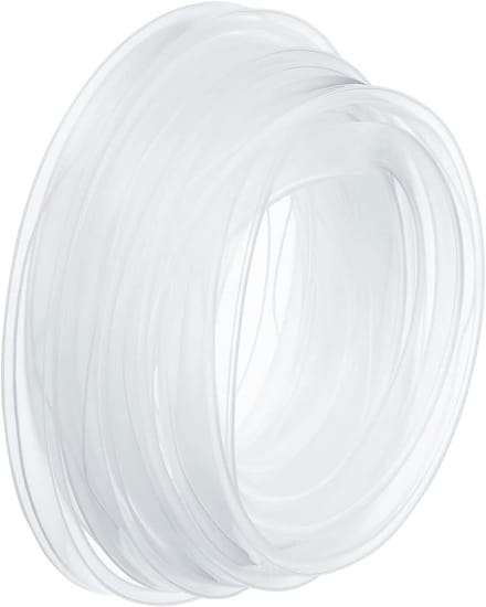 2x Flexibele Siliconen Buis voor LED Strips - Waterdicht en Stofdicht - 5 Meter - 10mm Breed