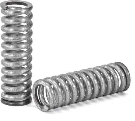 Drukveren 50 mm - RVS veer met hoge sterkte en elasticiteit - 4 stuks