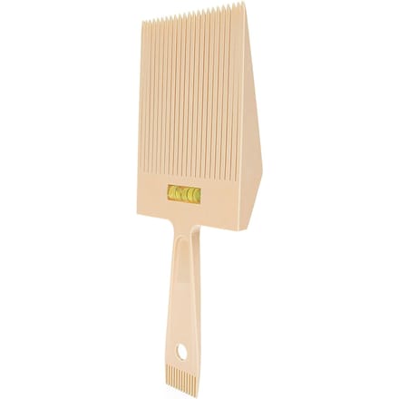 Professionele Platte Top Kam Draagbare Salon Kapper Haarstyling Knipgereedschap Accessoires beige