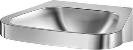 Wastafel FRAJU zonder kraangat z.overloop RVS 304