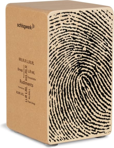 Schlagwerk CP82 Cajon Rudiments Fingerprint large - Cajon