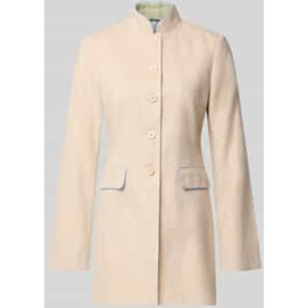 slim fit blazer met klepzakken