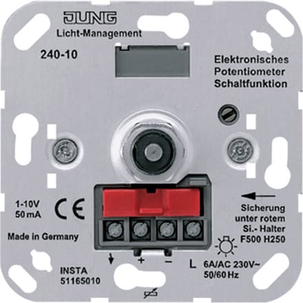 Jung Lichtmanagement Dimmer - 240-10 - E2U2P