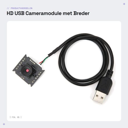 Dailygoods - HD USB Cameramodule met Breder Gezichtsveld