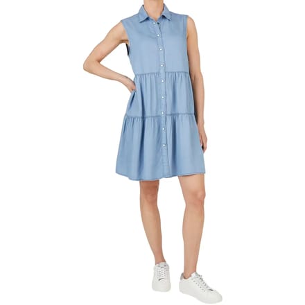 Dames t-shirt jurk Pepe Jeans Arya