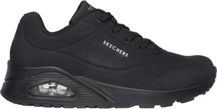 Skechers Uno - Stand On Air - Dames Sneakers - Zwart