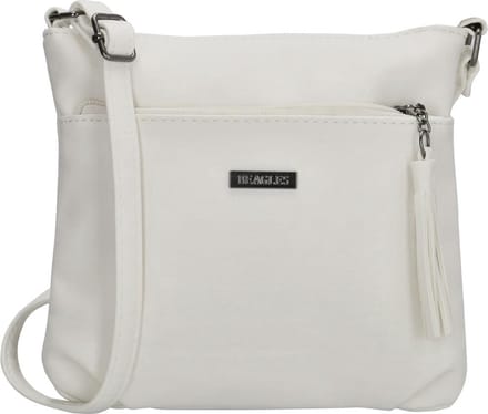Beagles La Costera Crossbody Schoudertas met Handige Ritsvakken - Wit