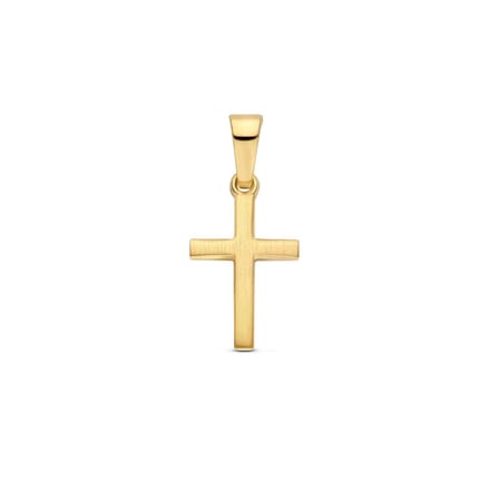 14K geelgoud hanger kruis 13 mm 4033126