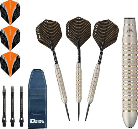 ABC Darts - Dartpijlen - Voltex Gold Brass De Luxe - 23 Gram