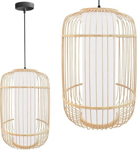 Toolight App1626-1Cp Hanglamp Bruin 50X35X50Cm