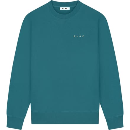 Olaf Dotted Face Crewneck Sweaters Groen M250200