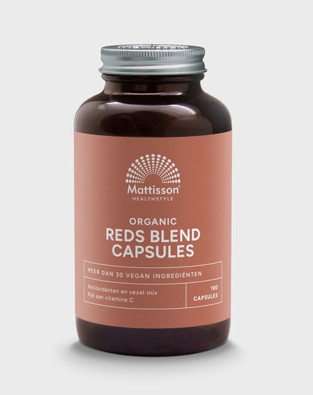 Mattisson - Biologische Reds Blend - Vezels & Antioxidanten - 180 capsules