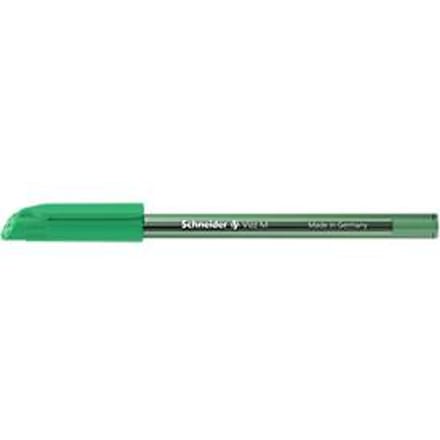 Schneider balpen Vizz, slagbreedte M, Gelco®, onuitwisbaar, 10 stuks, groen