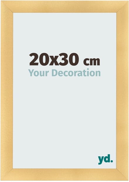 Your Decoration - Fotolijst 20x30 cm - MDF - Goud Mat - Pisa