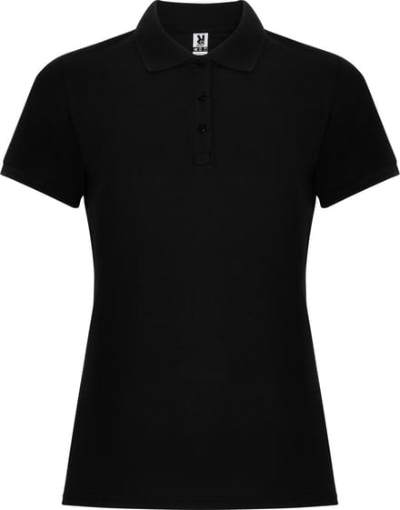 Roly - Pegaso Premium Dames Polo - Black 02 maat S