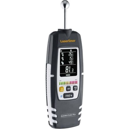 Laserliner MultiWet-Finder Plus Materiaalvochtmeter Temperatuurmeting
